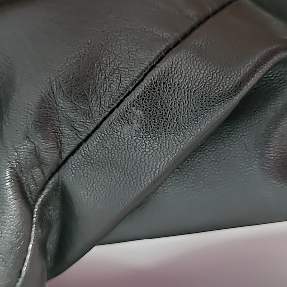 Vintage Danier Butter Leather Blazer sz 12 - Picture 8 of 9